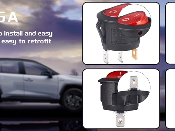 Mini Rocker Switch