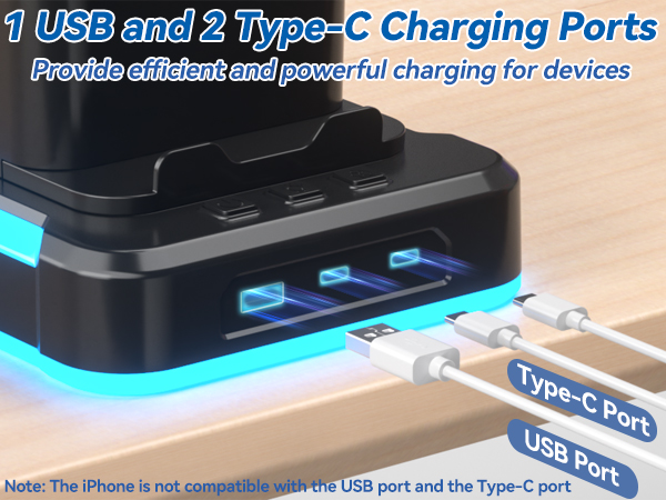 desk lamp with usb and type-c charging port 02