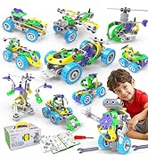 10 in 1 Electric STEM Toys for 5 6 7 8 9+ Year Old Boy Girl Birthday Gifts Educational Building T...