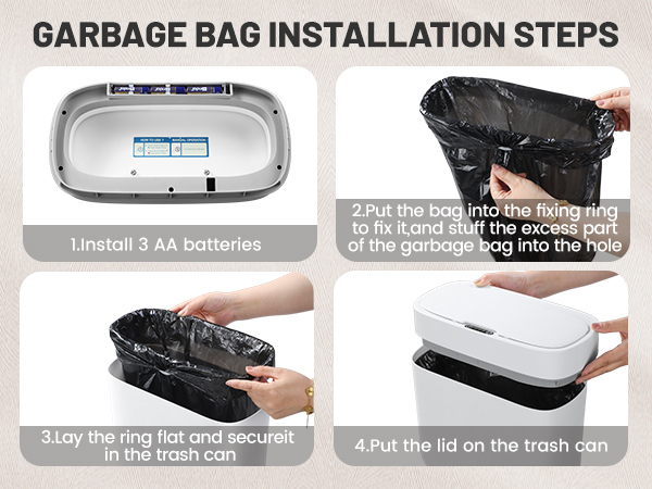 small trash can
