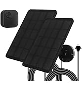 Solar Panel for Blink Camera Outdoor, Solar Panel 4W Compatible with Blink Outdoor 4 (4th Gen) Ca...