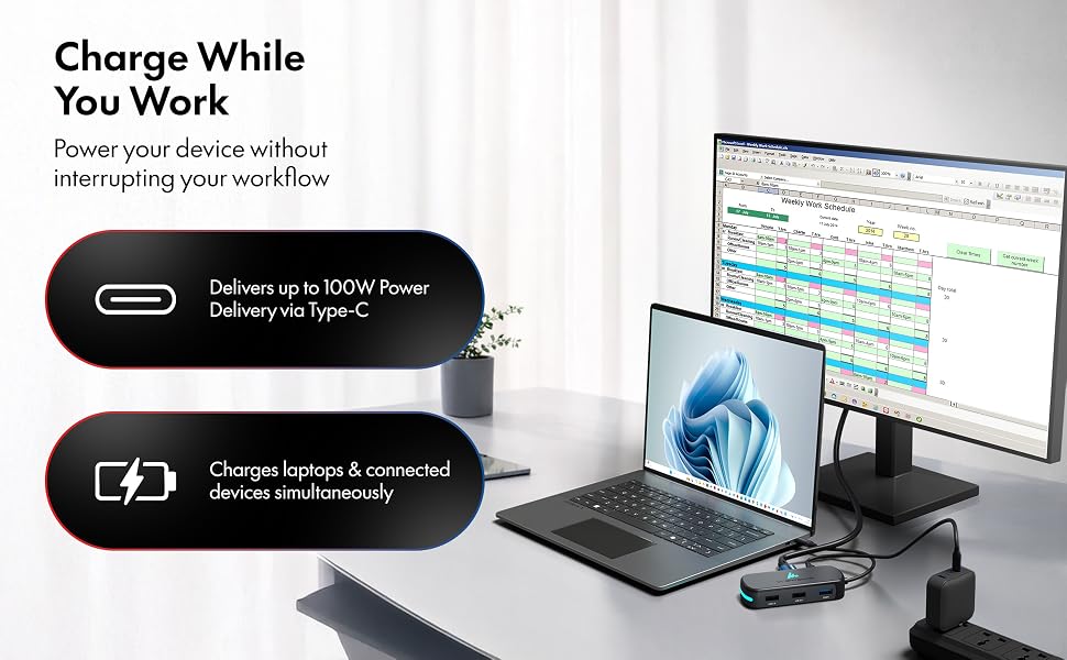Wozoyo 5-in-1 Docking Station