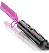 DAN Technology mini hot comb,Dual voltage pressing comb,450? heat comb hair straightener,Fast hea...