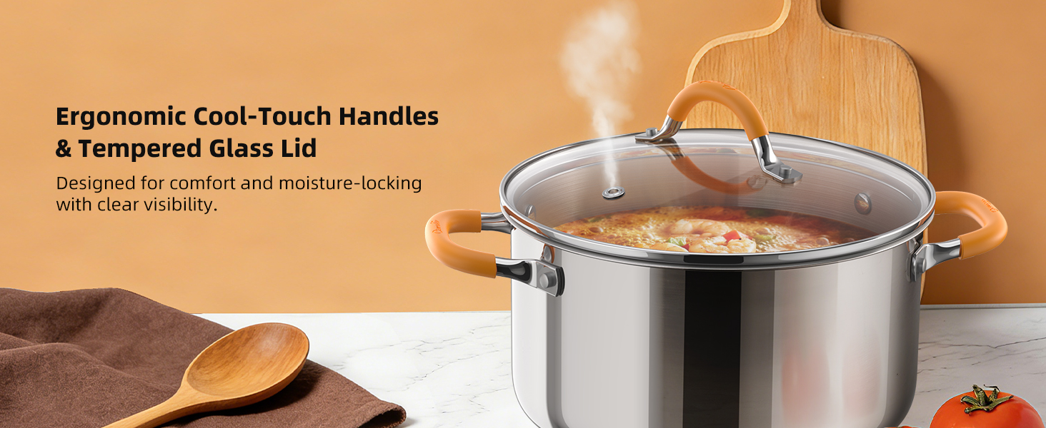 stainless steel pots