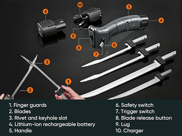 Cordless Electric Fillet Knife