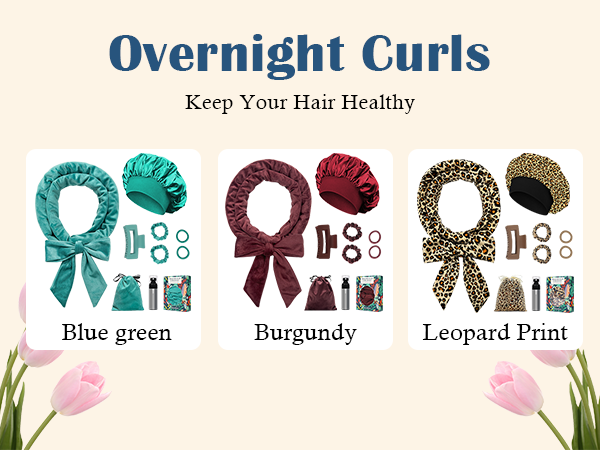 no heat curling headband
