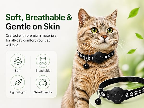 Pet Tracker,GPS Collar for Cats (Android Only) Smart tag