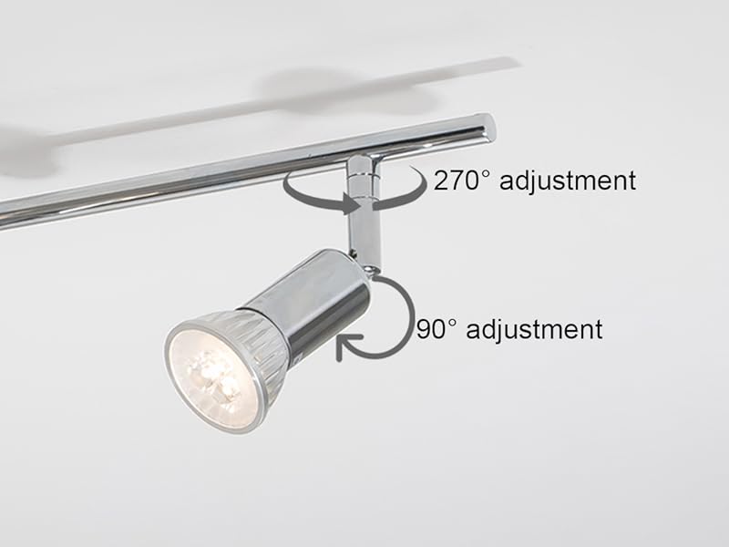 chrome track lights