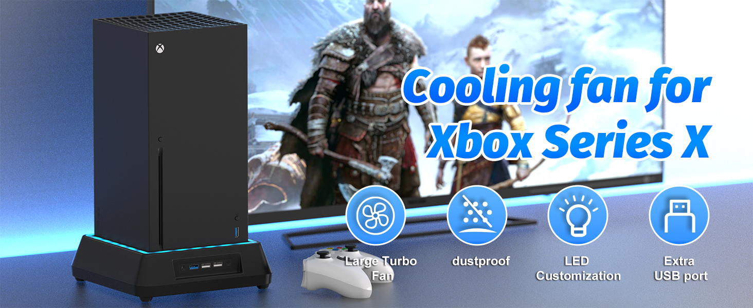 xbox series x fan cooling system
