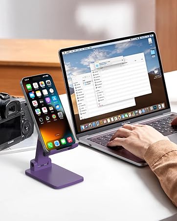 Purple Phone Stand