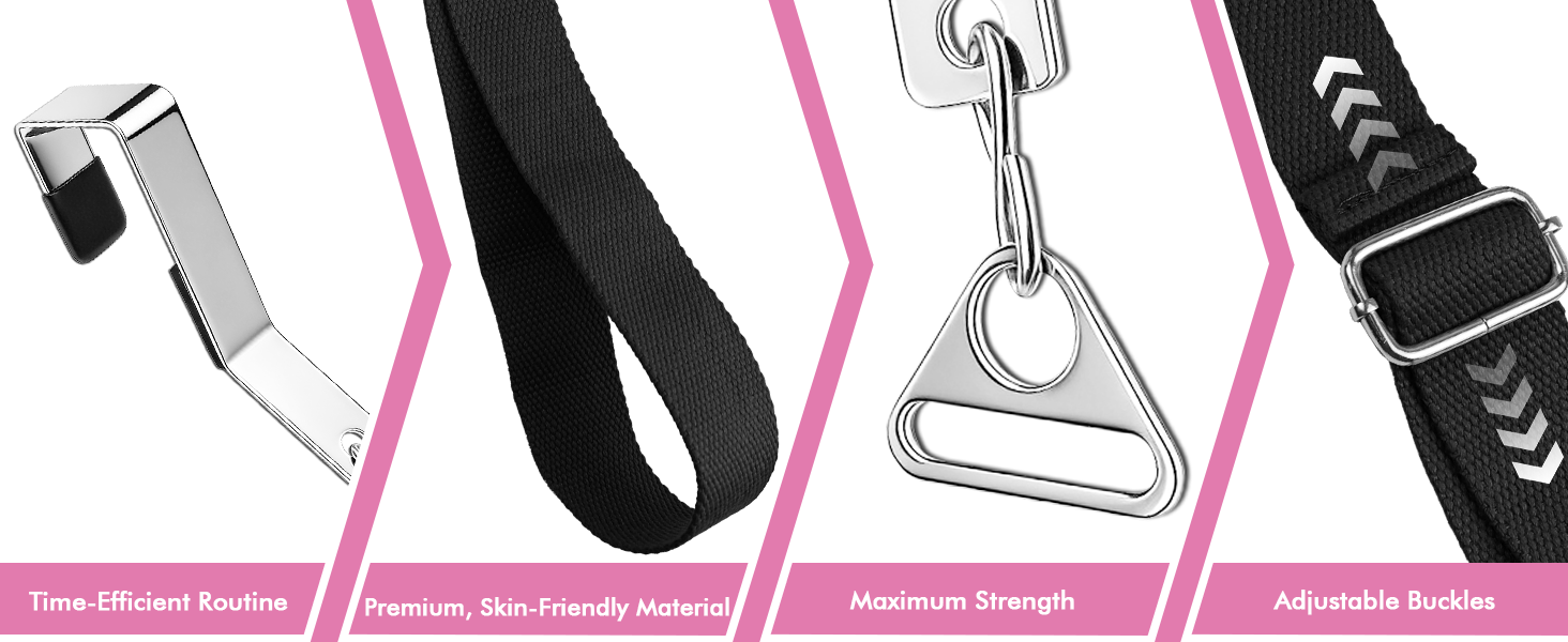 Stretching Strap with Door Anchor