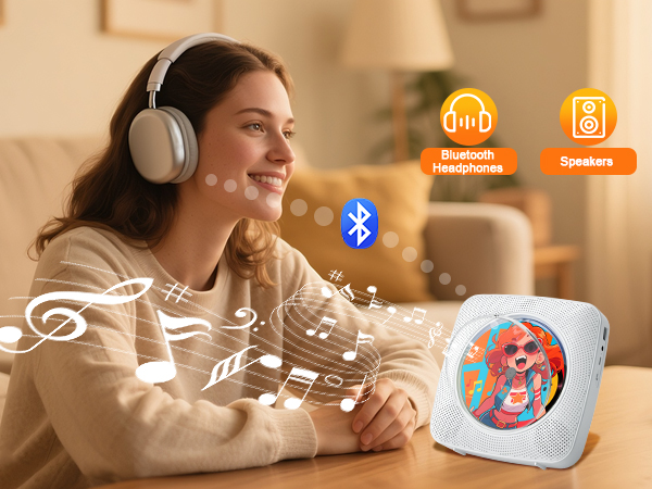Bluetooth CD Player