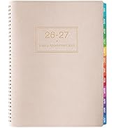 Appointment Book 2026-2027 - Daily Hourly Planner 2026-2027, July 2026 - June 2027, 8.5" x 11", 2...