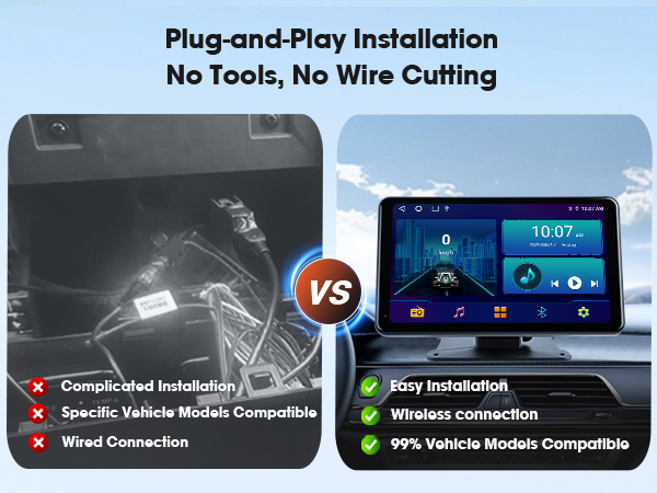 carplay with backup camera