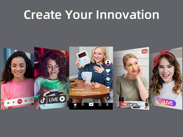 ring light with stand