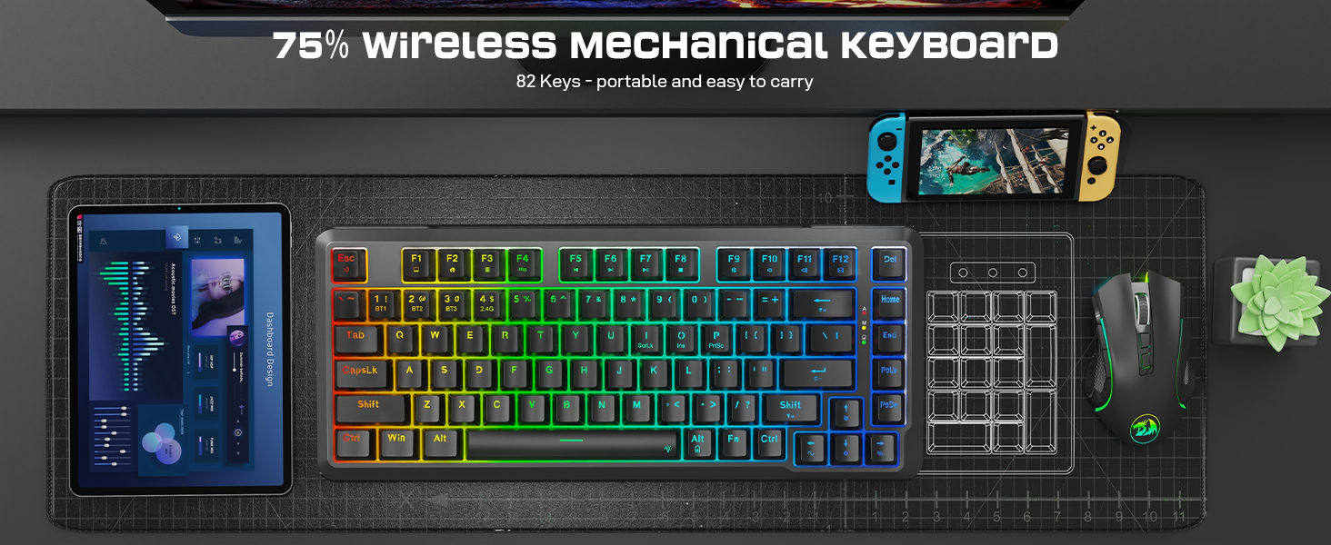 Wireless Mechanical Keyboard