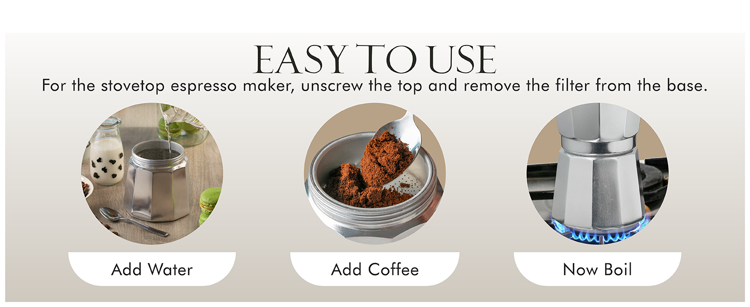 Easy To Use moka pot espresso