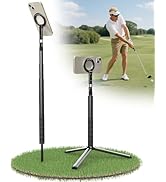 MOSENVKA Golf Tripod &amp; Monopod Magnetic Phone Holder Golf Selfie Stick Tripod Ground Mount to Rec...