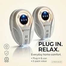 ultrasonic bug repeller , plug in insect repellent , indoor ultrasonic pest repellers