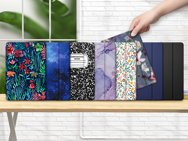 All new hd fire 10 2023 13 gen screen protector keyboard leather slim cover accessories