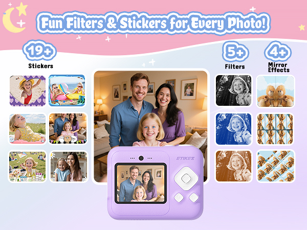 kids camera for kids Christmas gifts for 10 year old girl instant camera kids camera instant print