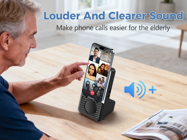 Louder and clearer sound