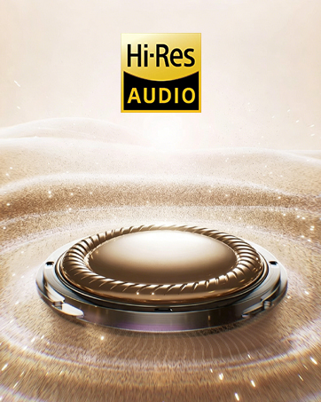 Powerful Bass Hi-Res Audio