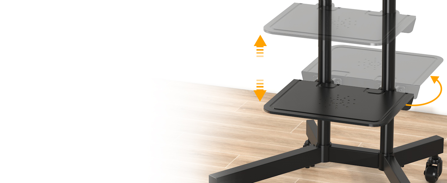 ROLLING TV STAND