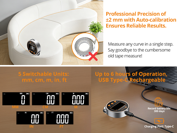 electronic tape measure