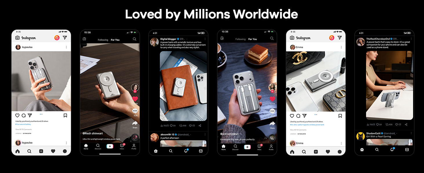 magnetic power bank for iphone