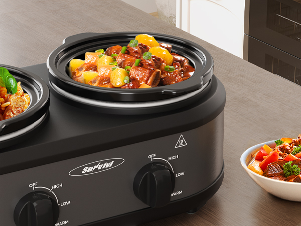 Slow Cooker 2 Pot