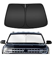 ARISMOTOR Windshield Sun Shade for Volkswagen Atlas 2018-2025, Custom Fit Foldable Front Window S...