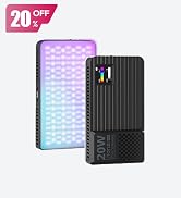ULANZI K20 RGB Video Light, 20W LED Camera Light Panel for Photography, 1800-9000K CRI95+ 20 Effe...