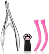 HaimiLiya Cuticle Nippers, Professional Accurate Fast Sharp Small Jaw Cuticle Cutters, Nail Cutic...
