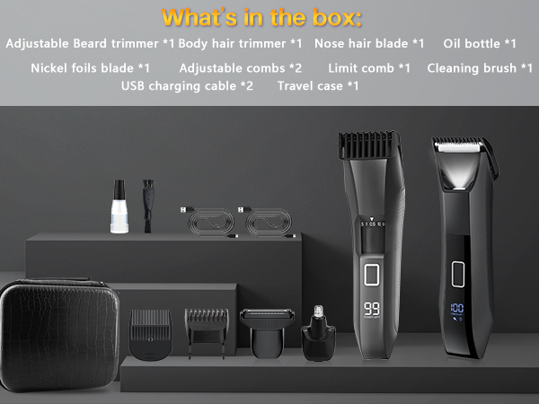 manscape beard trimmer kit