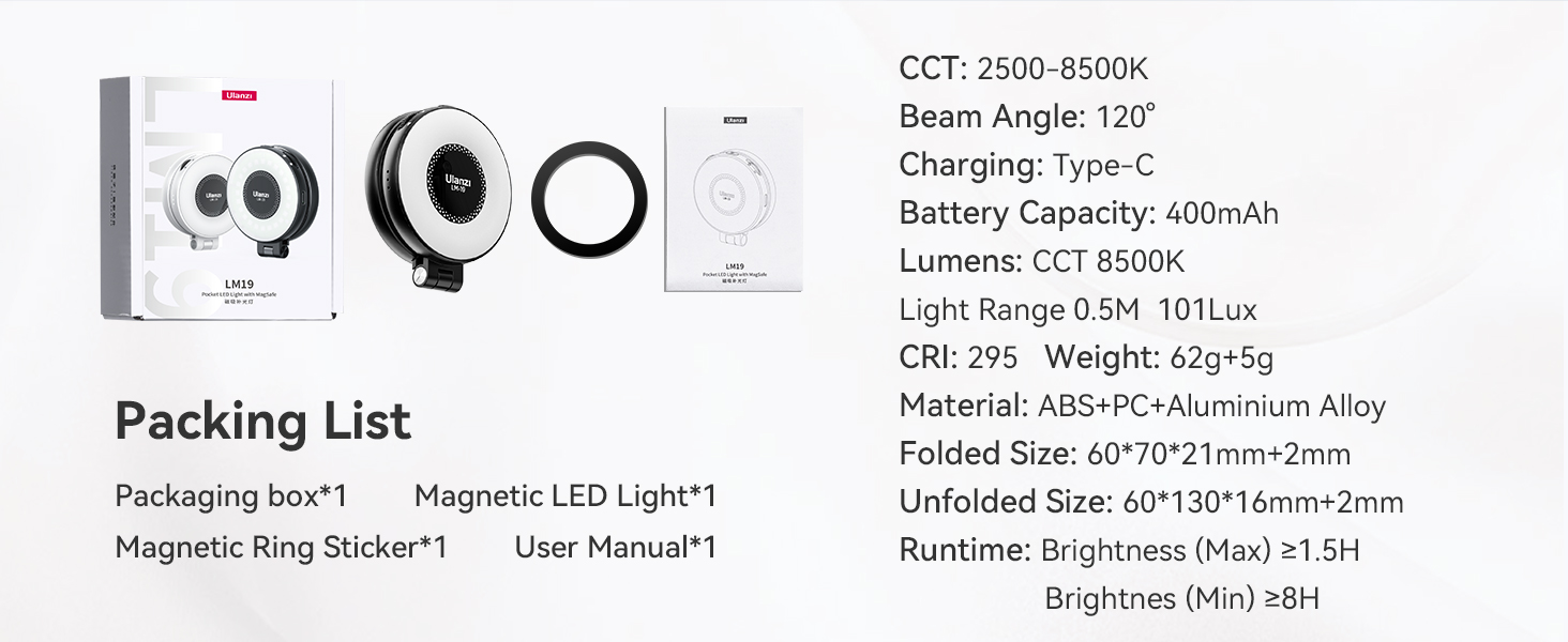 magsafe iphone ring light