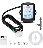 AUTOBABA Spa-Ozonator Kit FQT-124, Provide High Output of Stable Ozone for Spas, Hot Tubs and Col...