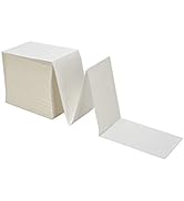 MFLABEL Fanfold 4" x 6" Direct Thermal Labels White Perforated Shipping Labels,4 Stacks,Total 400...
