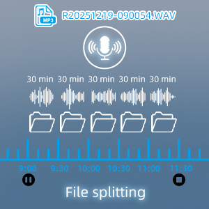 File splitting