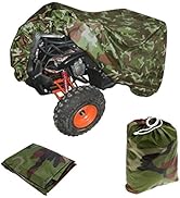 VVHOOY ATV Cover Waterproof,4 Wheeler Quad Cover Camo Compatible with Kawasaki Honda Polaris Spor...