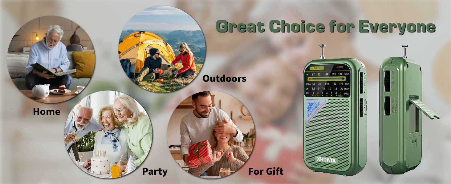 radios for home outdoors indoors