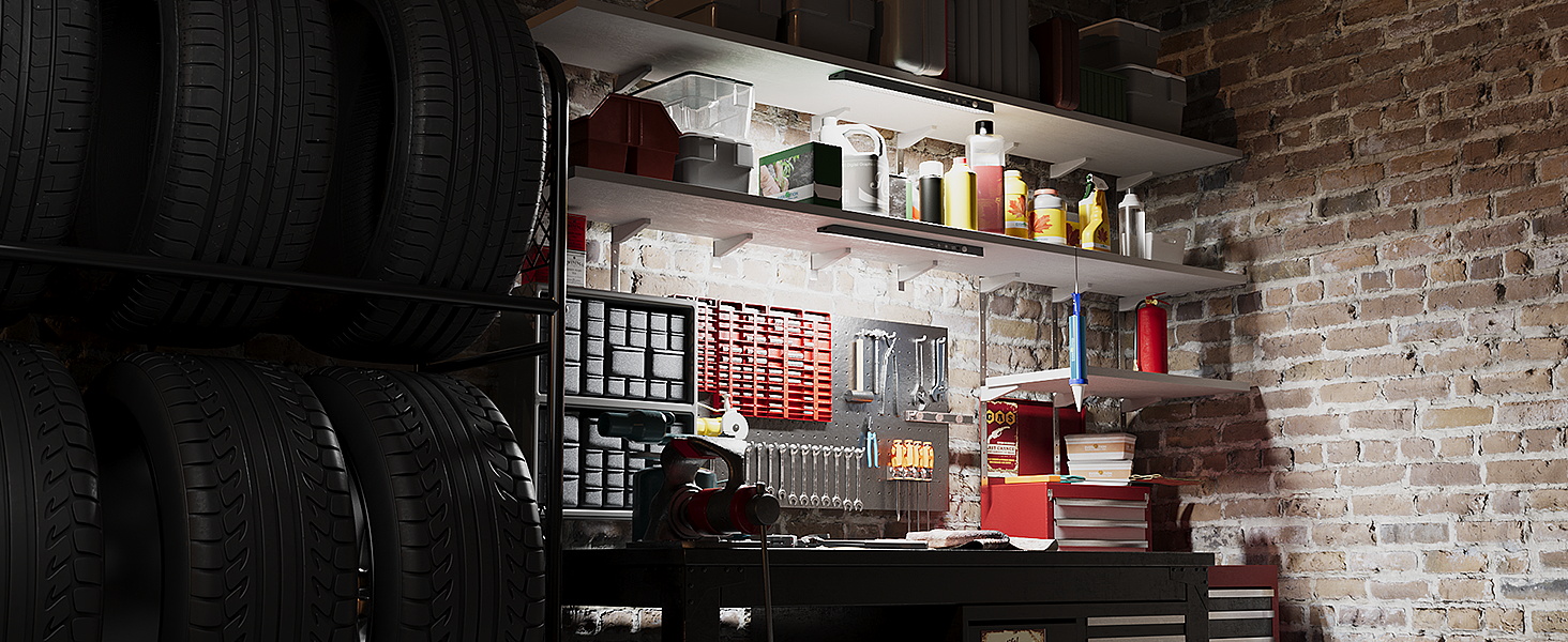 magnetic wireless motion sensor garage light