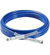 VEVOR 25ft Airless Paint Sprayer Hose, 1/4 in Universal Airless Paint Spray Hose, 4350 PSI High P...