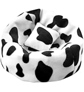 Doll Car Seat Compatible with Labubu, Handmade Bean Bag Chair for 15-17cm Doll, Anti-Slip Bottom,...