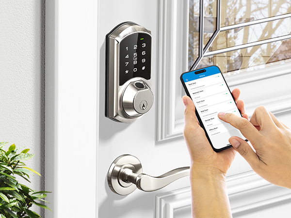 keyless entry door lock