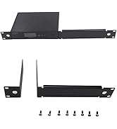 RhymKawa Rackmount Bracket Kit fit for Shure QLXD4 Single Receiver Wireless System Mount on 1U St...