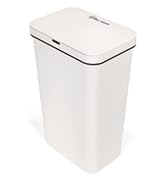 SIMPLI-MAGIC 79502 13 Gallon Touchless Sensor Trash Can, Rectangle Garbage Bin, Perfect for Home,...