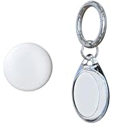 Miritz Apple MFi Certified Bluetooth Item Tracker, Anti-Lost Locator with Keychain, Compatible wi...