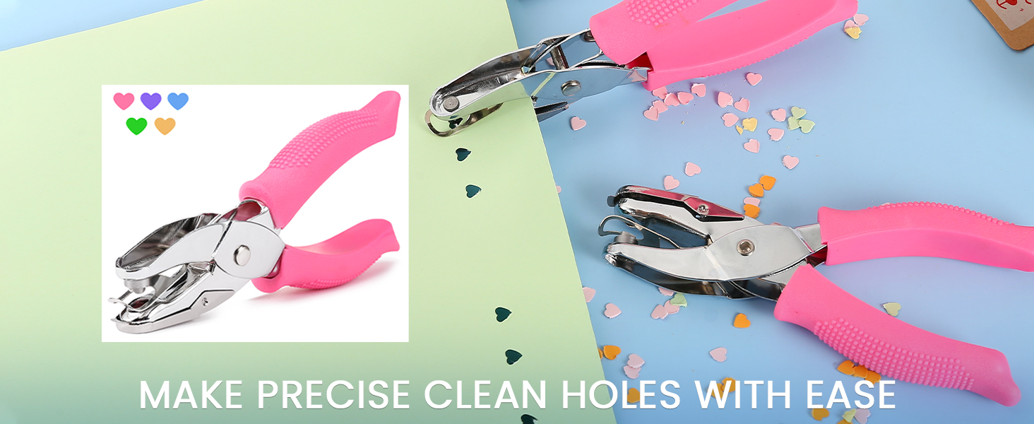 1/4 Inch Heart Hole Punch