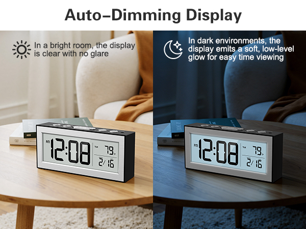 battery clock